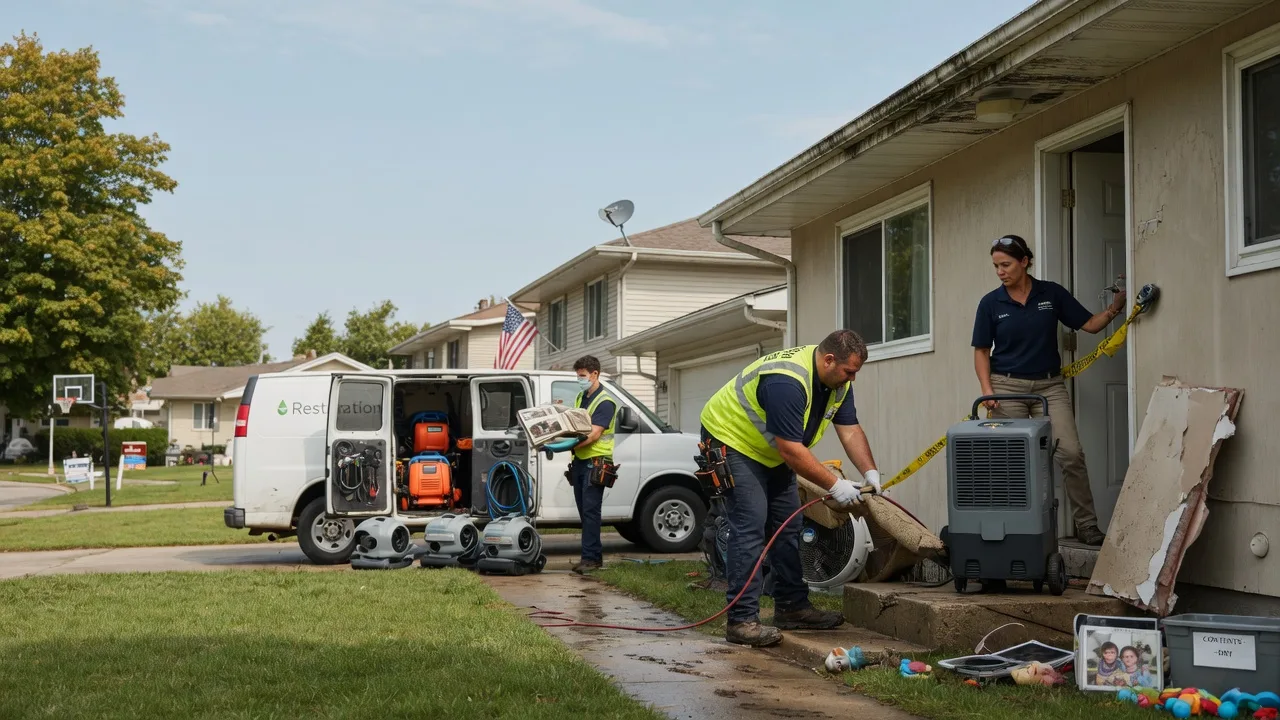 Water Damage Restoration in Dugger, IN near me